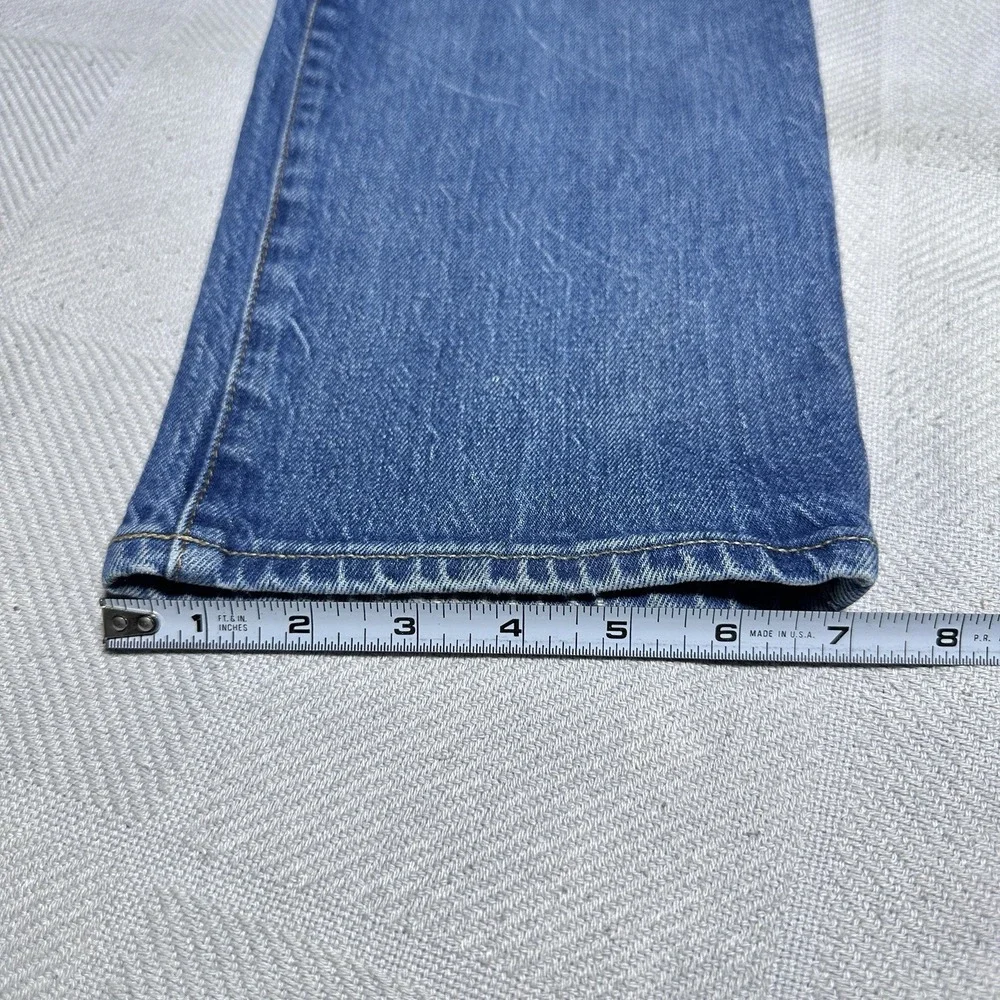 Gap Cone Denim Jeans Mens 36x30 Slim Straight‎ Medium Wash Stretch 5 Pocket